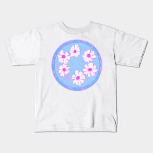 Mother's Day Friendly Daisy Chain Flower Wreath (MD23MOD001) Kids T-Shirt